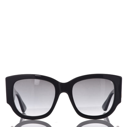 Gucci Acetate Web Oversized Frame Rectangle Sunglasses GG0276S Black 3 of 10
