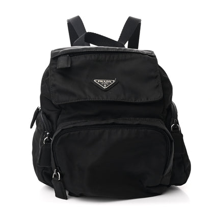 Prada Nylon Vela Mini Backpack Black 1 of 11