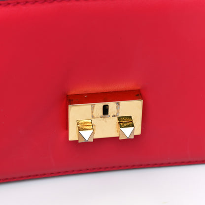 Valentino Garavani Vitello Multichain Shoulder Bag Red 8 of 10