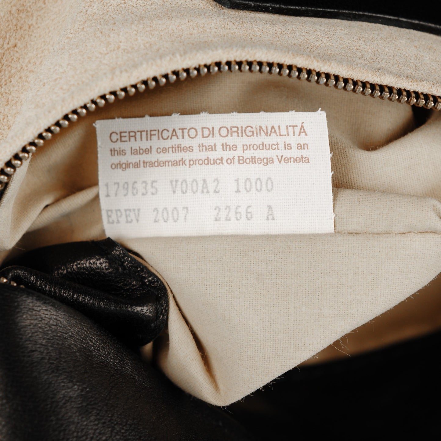 Nappa Intrecciato Tote Nero Black