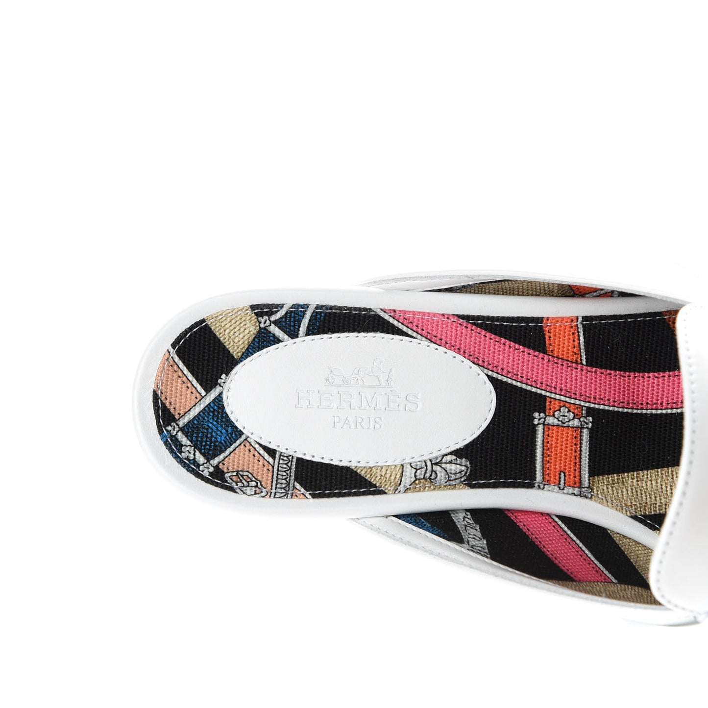 Calfskin Oz Mules 37 White