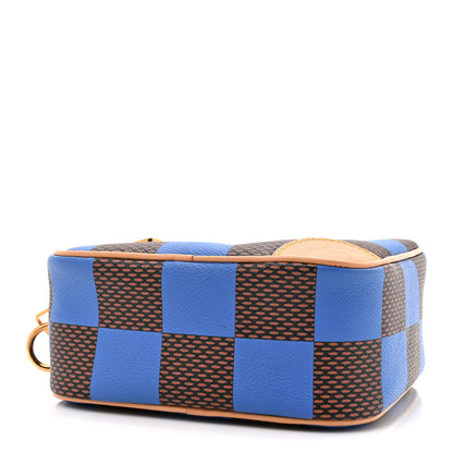 Louis Vuitton Damier Pop Chess Messenger Blue 4 of 10