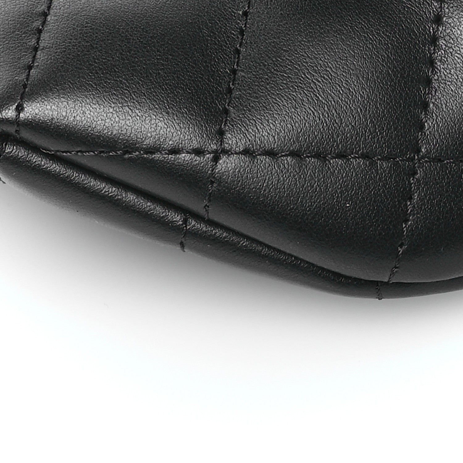 Chanel Calfskin Quilted CC Uniform Flap Belt Bag Black 10 of 10