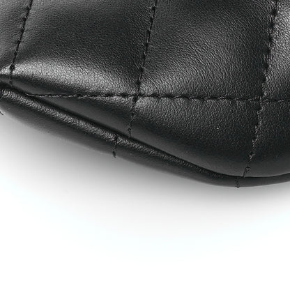 Chanel Calfskin Quilted CC Uniform Flap Belt Bag Black 10 of 10