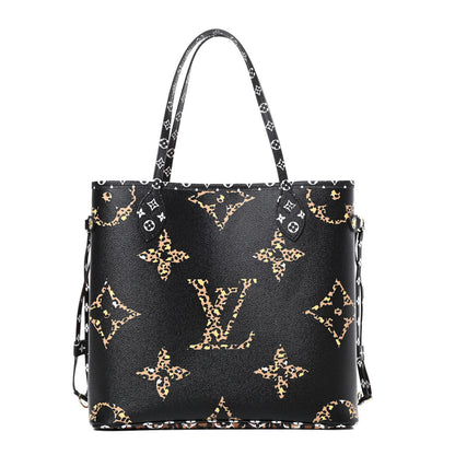 Louis Vuitton Monogram Giant Jungle Neverfull MM Black 1 of 11