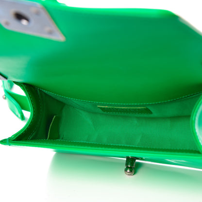 Chanel Patent Quilted Small Boy Flap Green 5 of 8