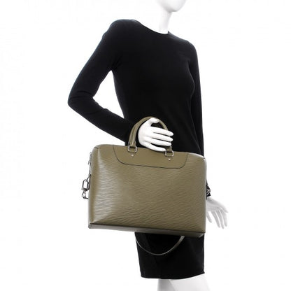 Louis Vuitton Epi Porte-Documents Jour Kaki 3 of 8