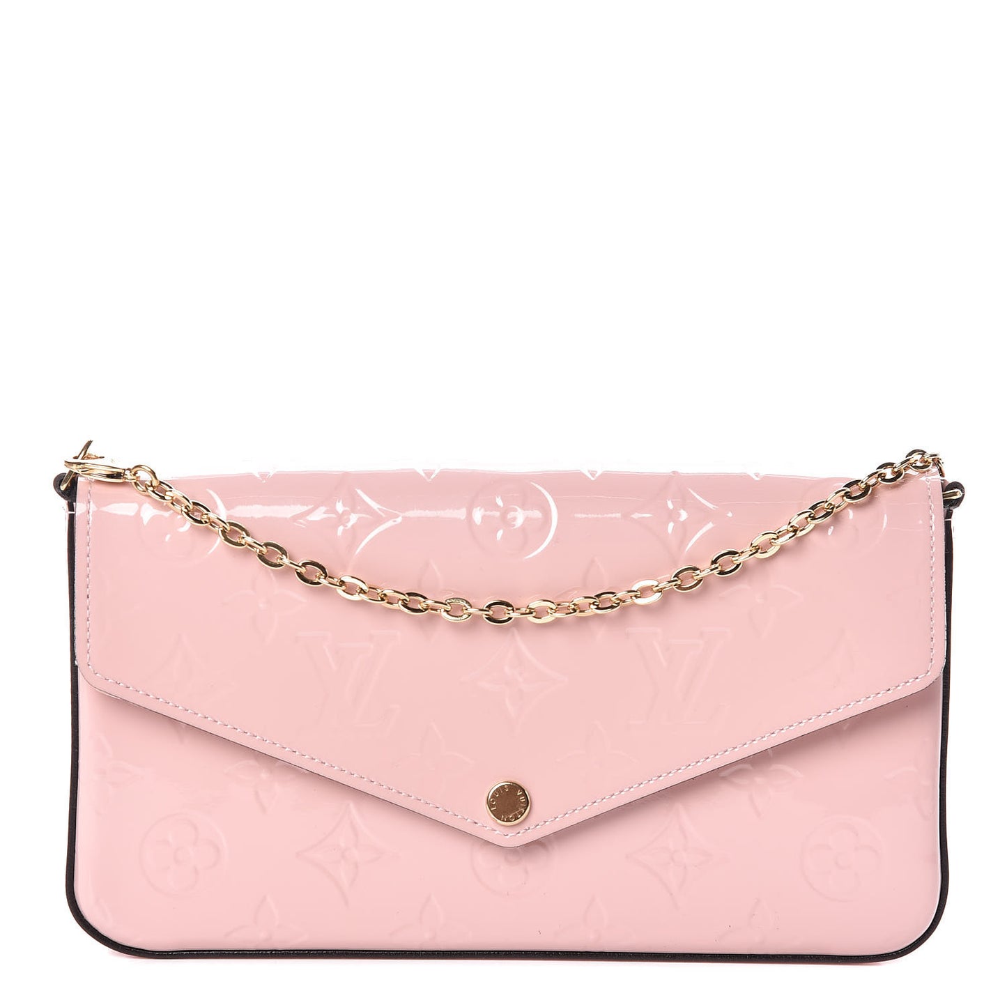 Vernis Felicie Chain Wallet Rose Ballerine