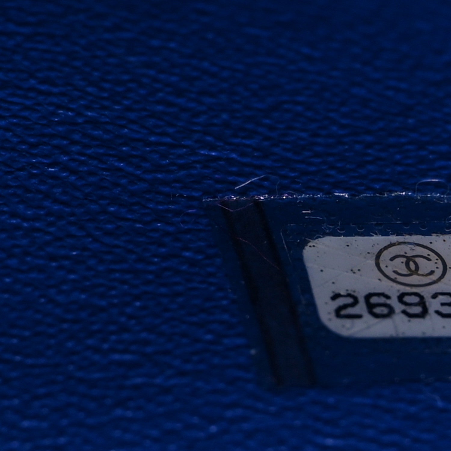 Chanel Lambskin Quilted Mini Square Flap Blue 6 of 9