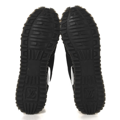 Louis Vuitton Suede Monogram Run Away Sneakers 42 Black 6 of 8
