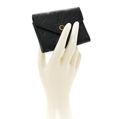 Louis Vuitton Empreinte Zoe Wallet Black 2 of 9