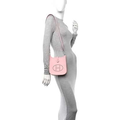 Hermes Taurillon Clemence Evelyne TPM Rose Sakura 2 of 11