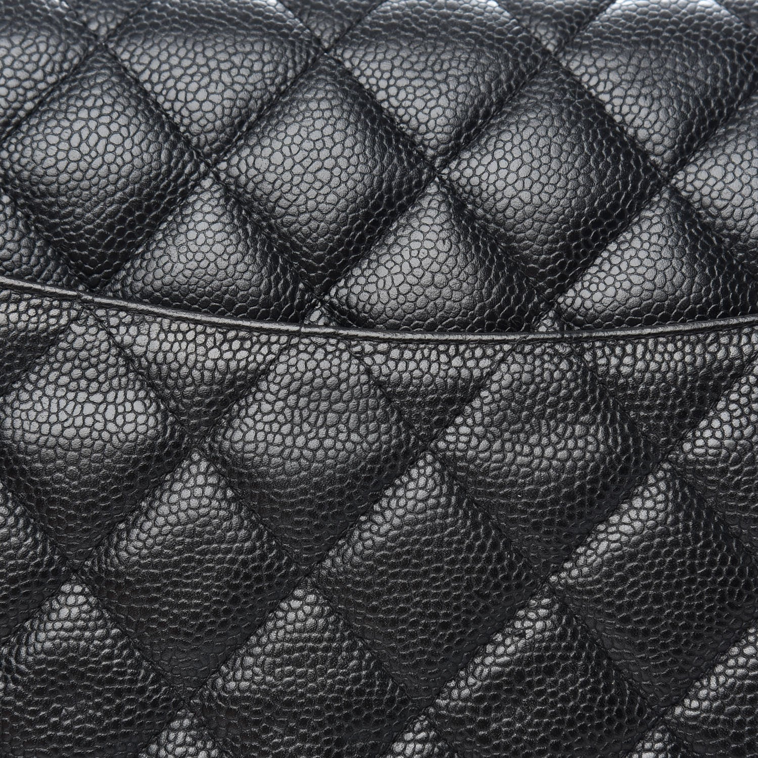 Chanel Caviar Quilted Jumbo Double Flap Black 11 of 13