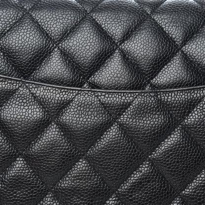 Chanel Caviar Quilted Jumbo Double Flap Black 11 of 13