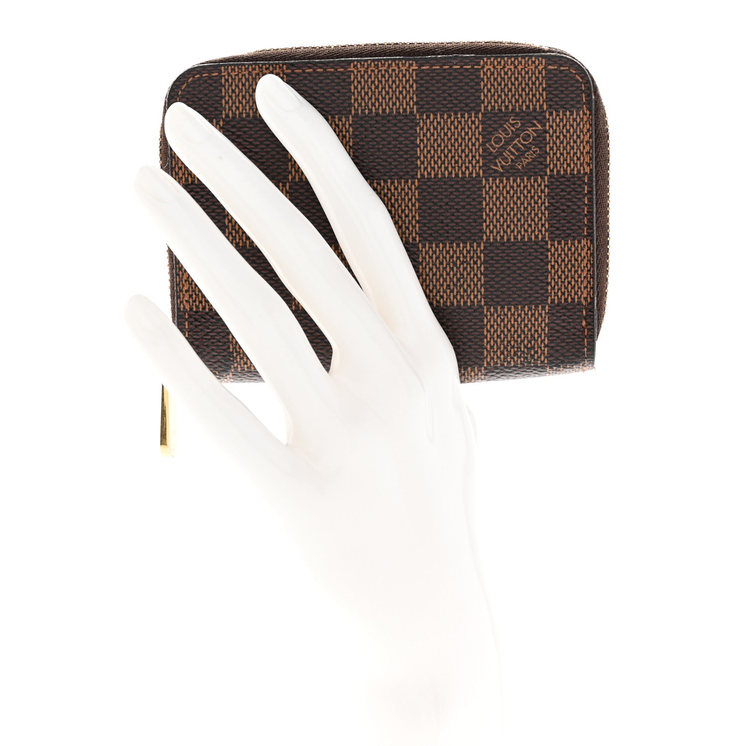 Louis Vuitton Damier Ebene Zippy Coin Purse 2 of 10