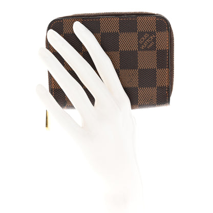 Louis Vuitton Damier Ebene Zippy Coin Purse 2 of 10