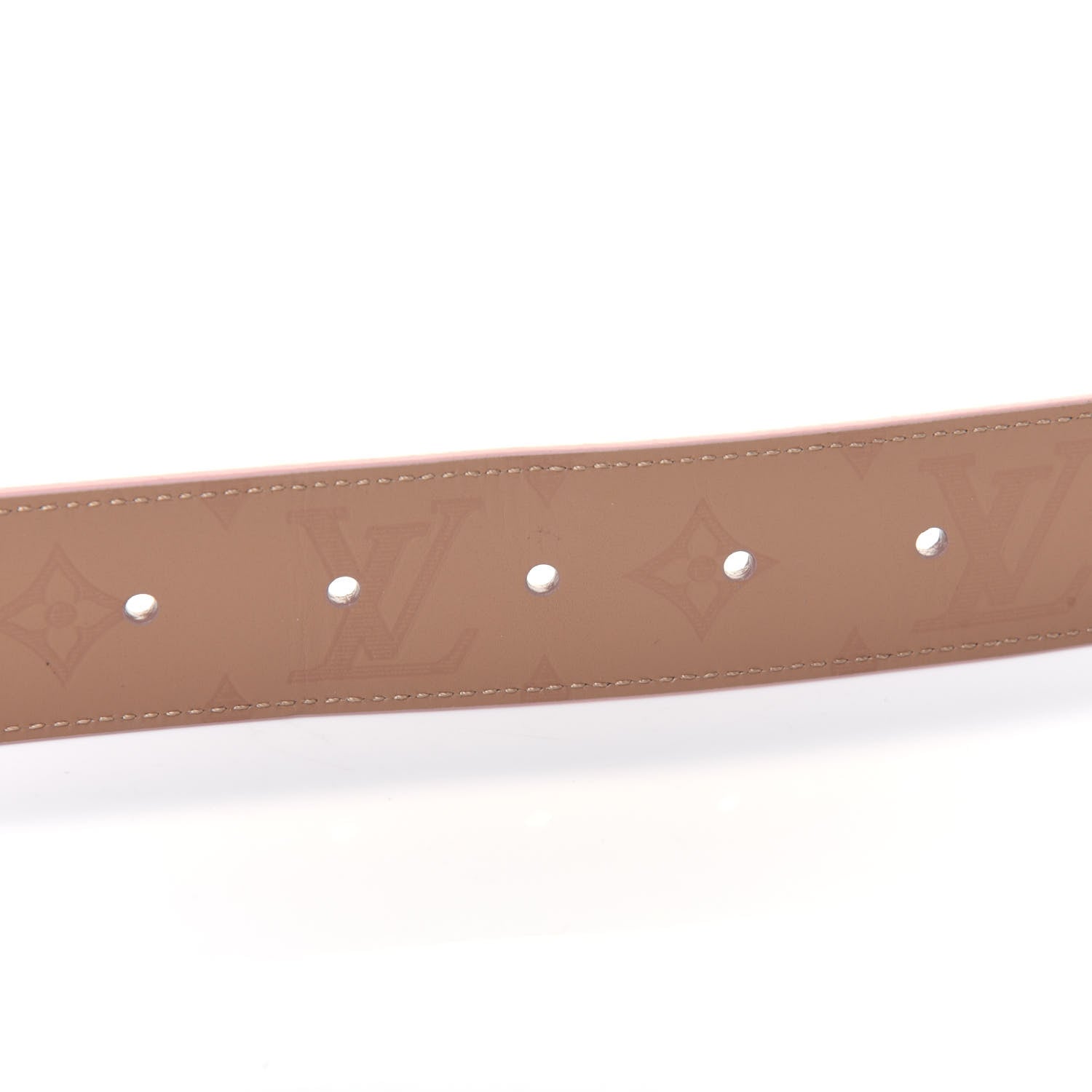 Louis Vuitton Monogram Epi LV Circle Reversible Belt 80 32 Rose Ballerine 6 of 8