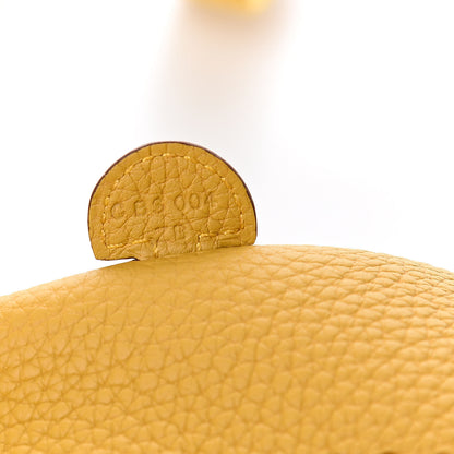 Hermes Taurillon Clemence Evelyne TPM Jaune Ambre 7 of 10