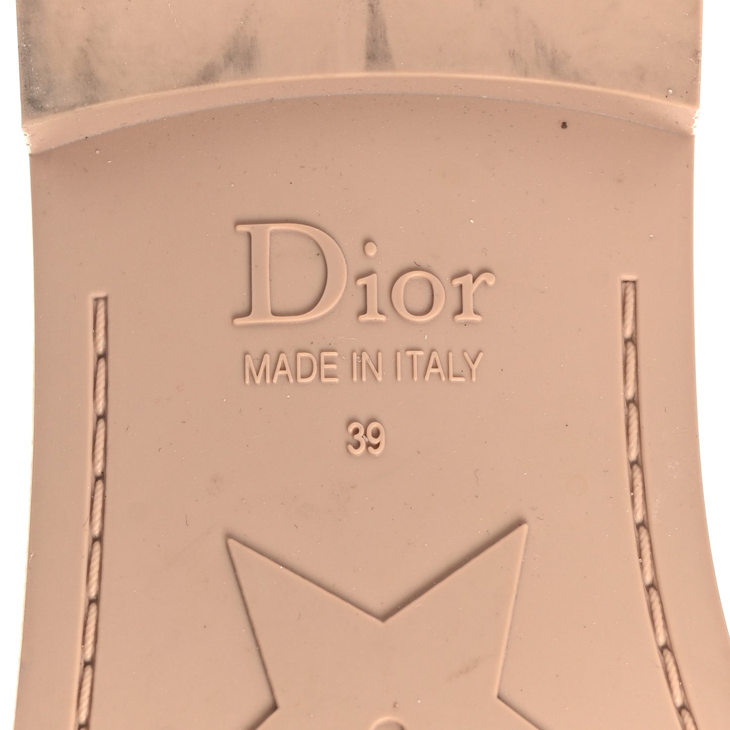 Canvas Nylon Camouflage Dior(e)volution Mule Slide Sandals 39 Nude