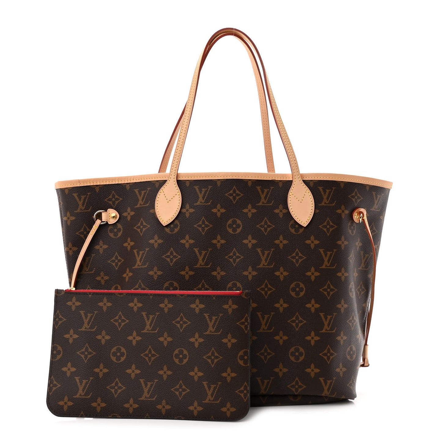 Monogram Neo Neverfull MM Cherry