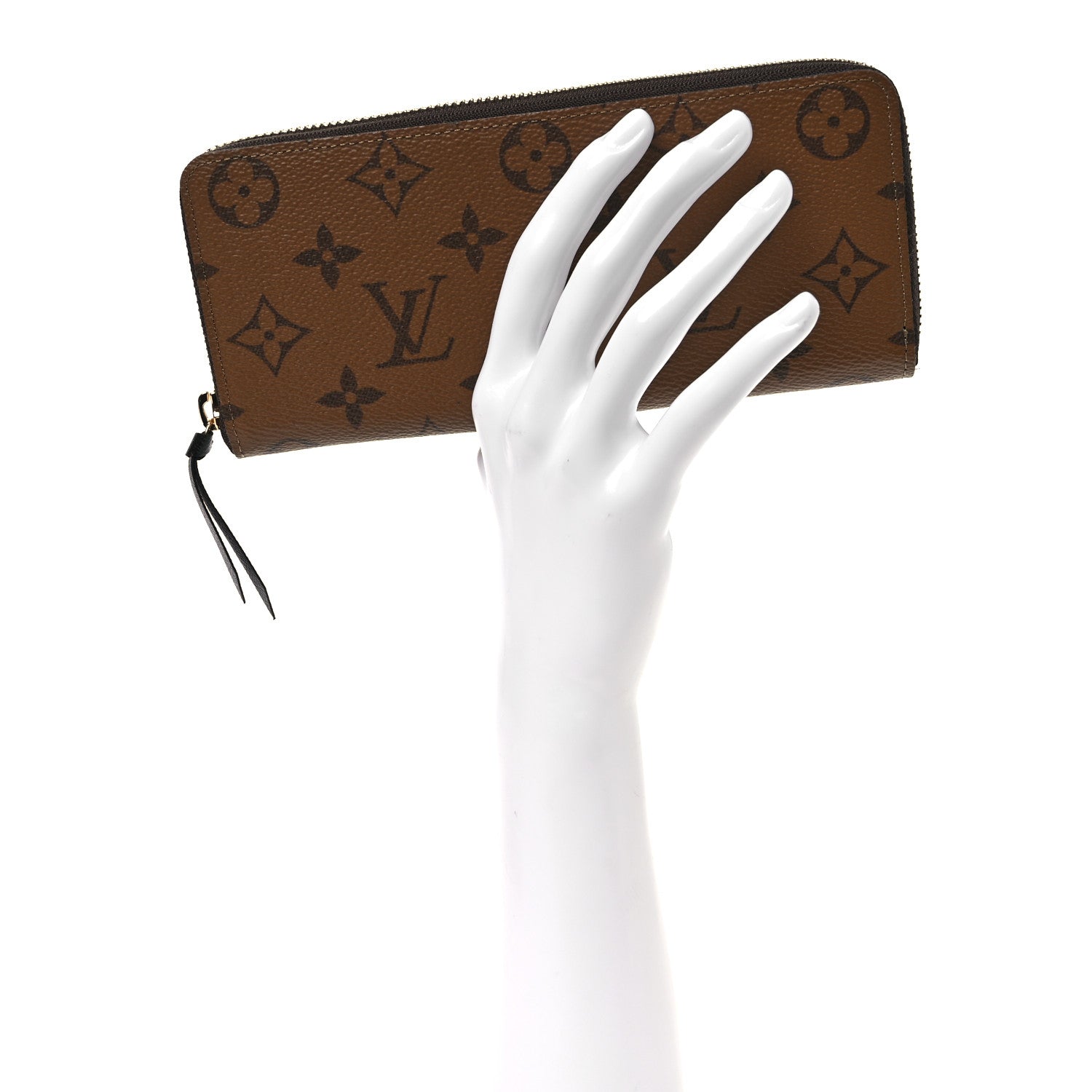 Louis Vuitton Reverse Monogram Clemence Wallet 2 of 8