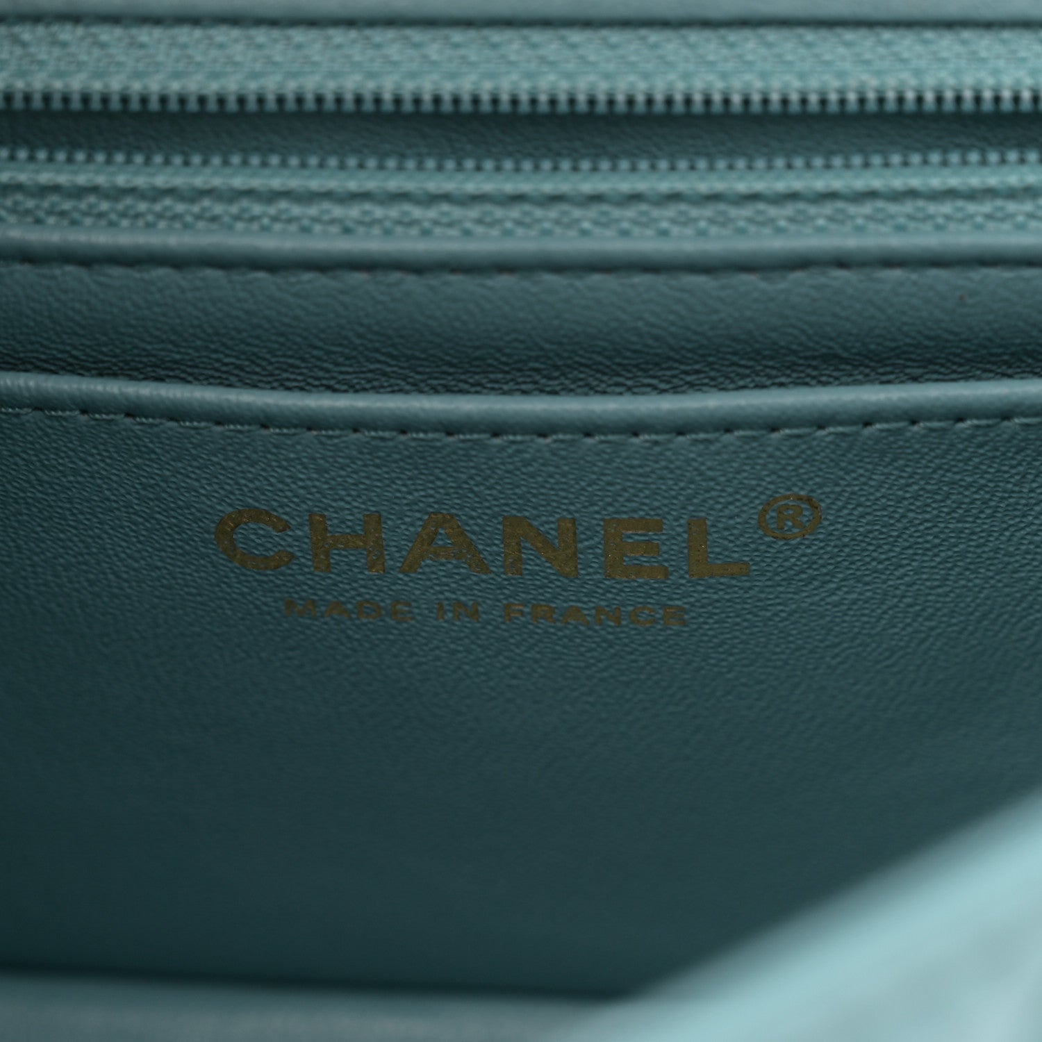 Chanel Aged Calfskin Quilted 2.55 Reissue Mini Flap Blue 6 of 11