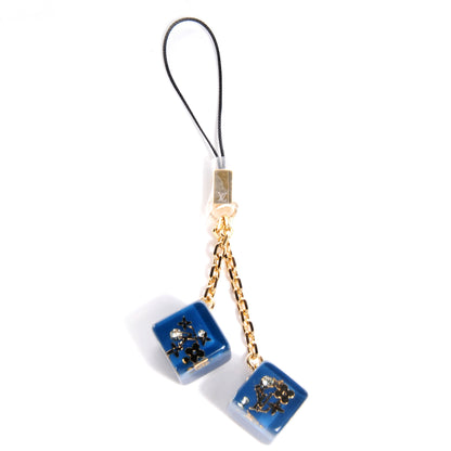 Louis Vuitton Inclusion Cell Phone Charm Blue 1 of 4