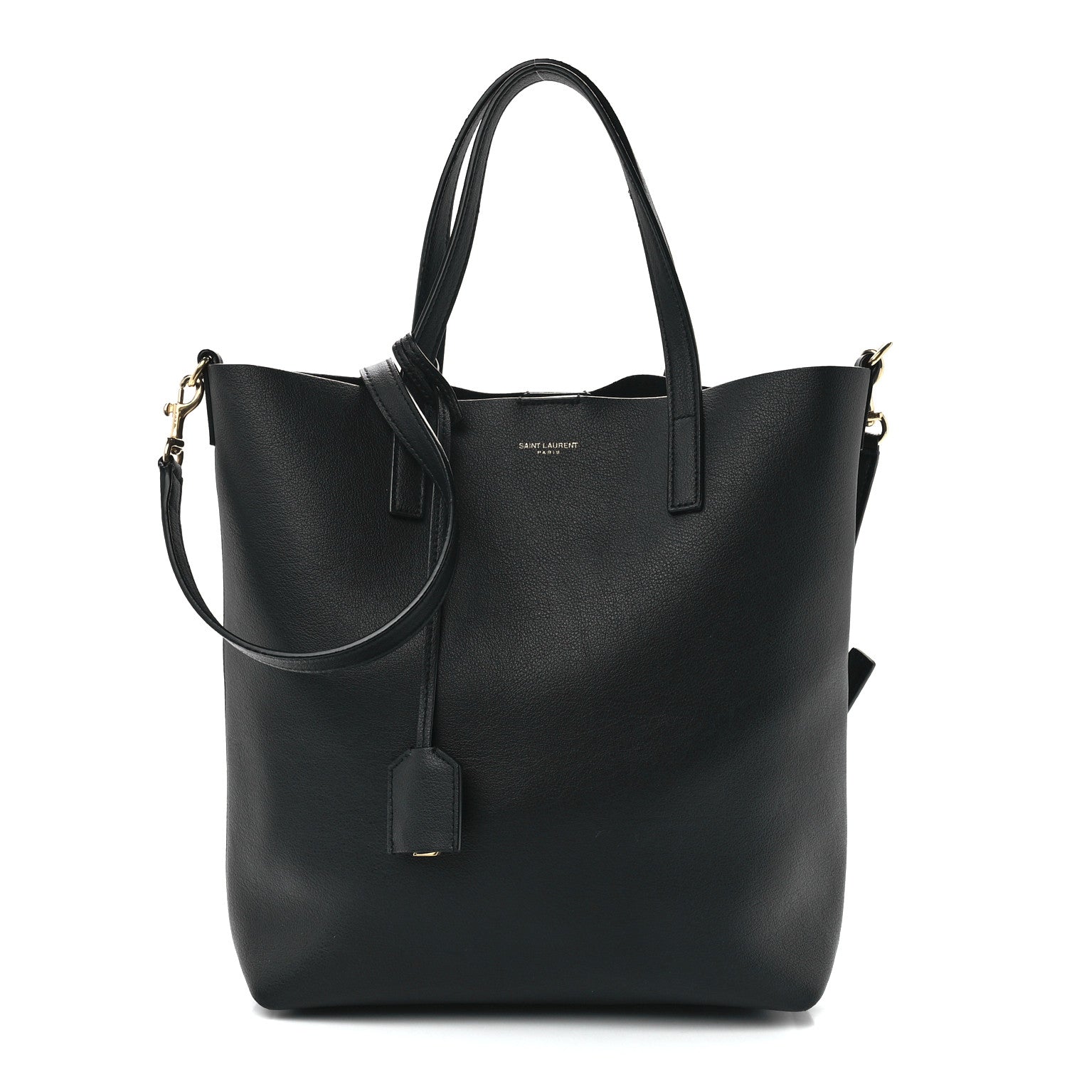 Saint Laurent Calfskin Toy Shopping Tote Black 1 of 11
