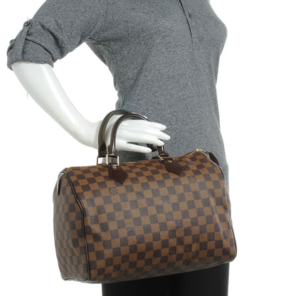 Louis Vuitton Damier Ebene Speedy 30 2 of 7