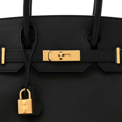 Hermes Epsom Birkin 30 Black 8 of 12