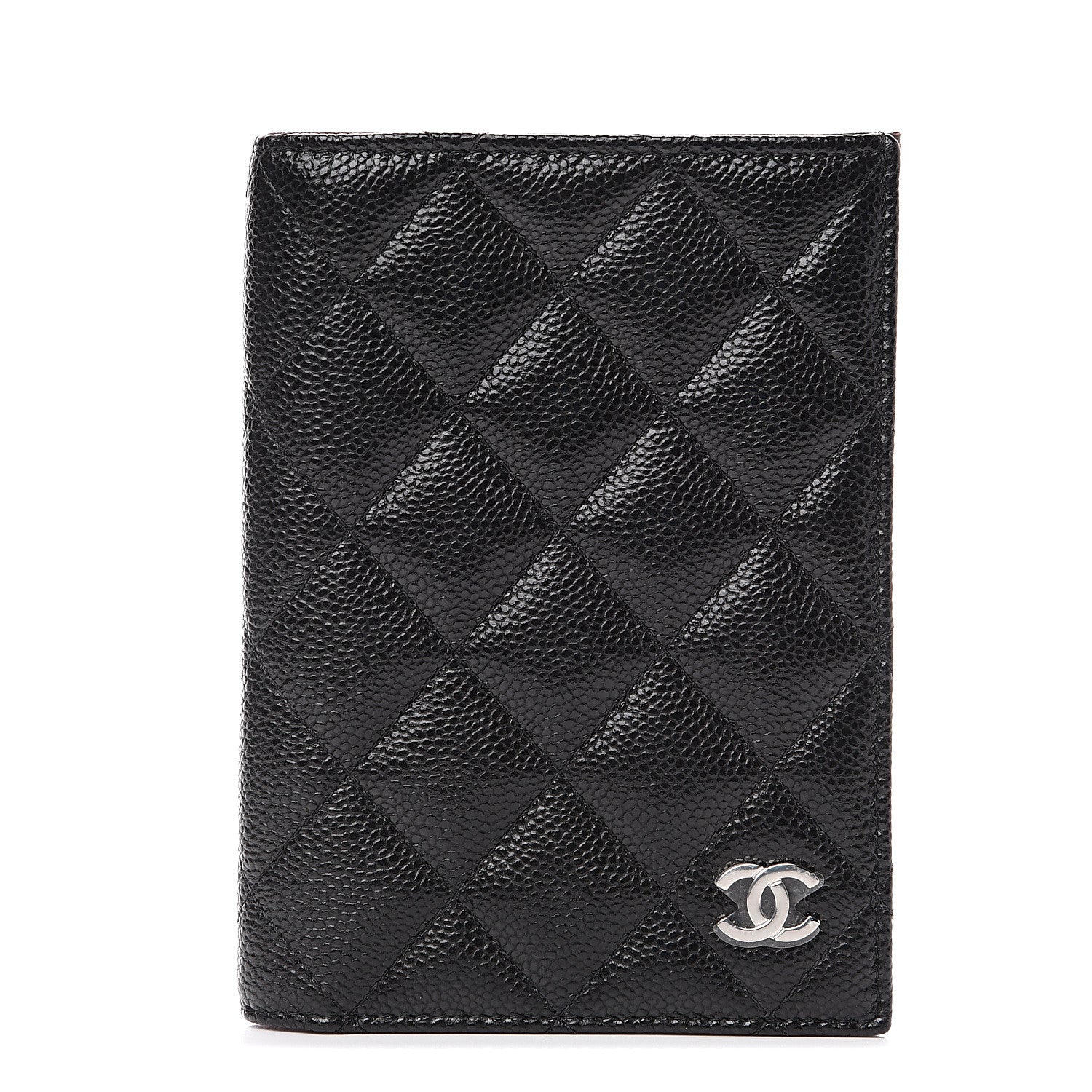 Chanel Caviar Quilted Passport Holder Black 1 of 6