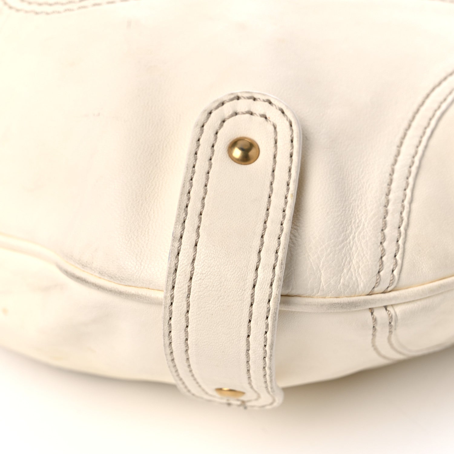 Valentino Garavani Lambskin Catch Hobo White 8 of 26