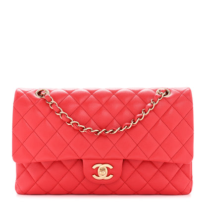 Chanel Caviar Quilted Medium Double Flap Red 1 of 12