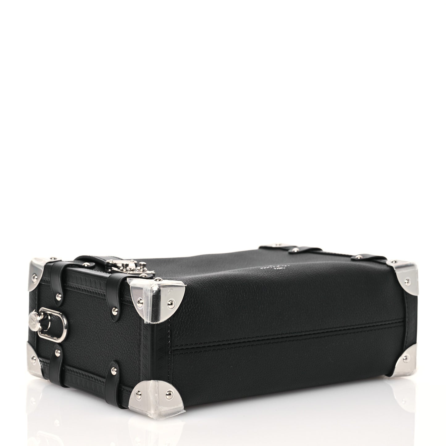 Calfskin Side Trunk MM Black