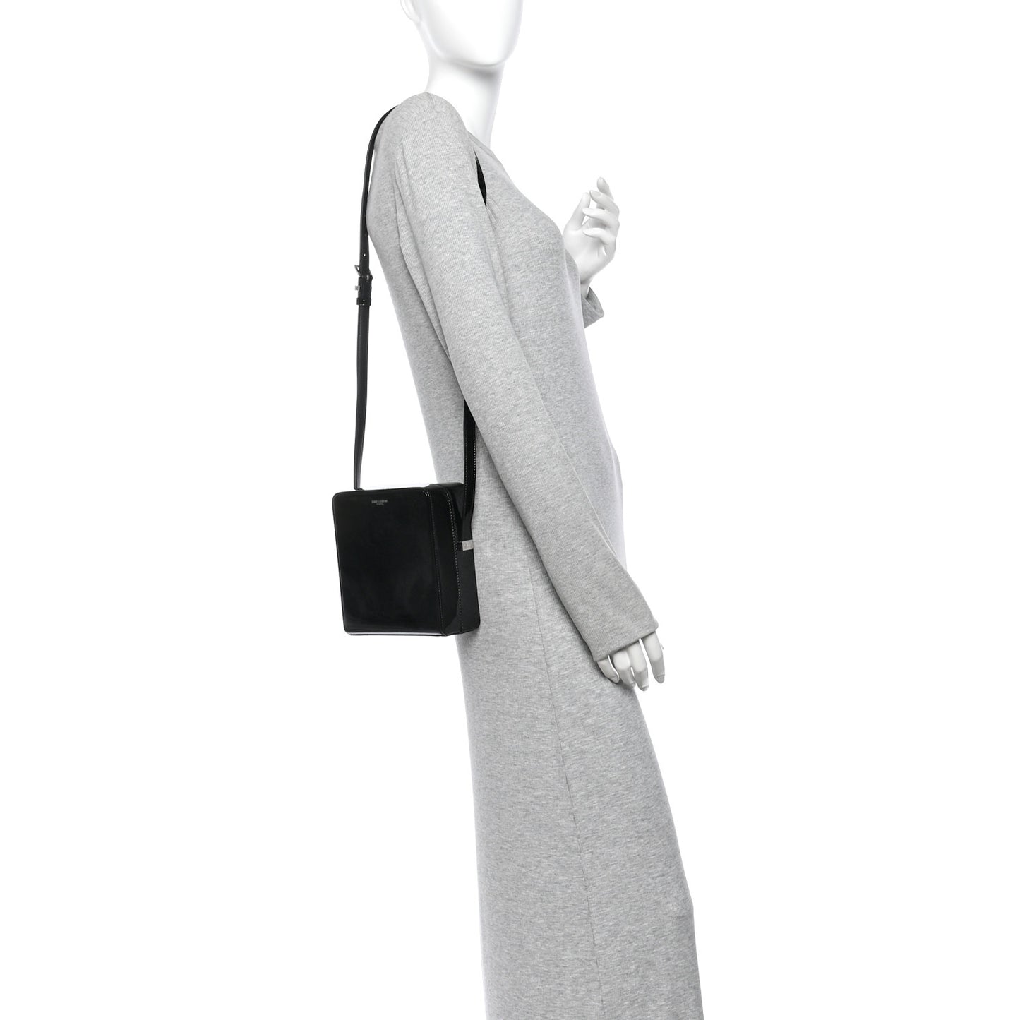 Patent Camera Shoulder Bag Black
