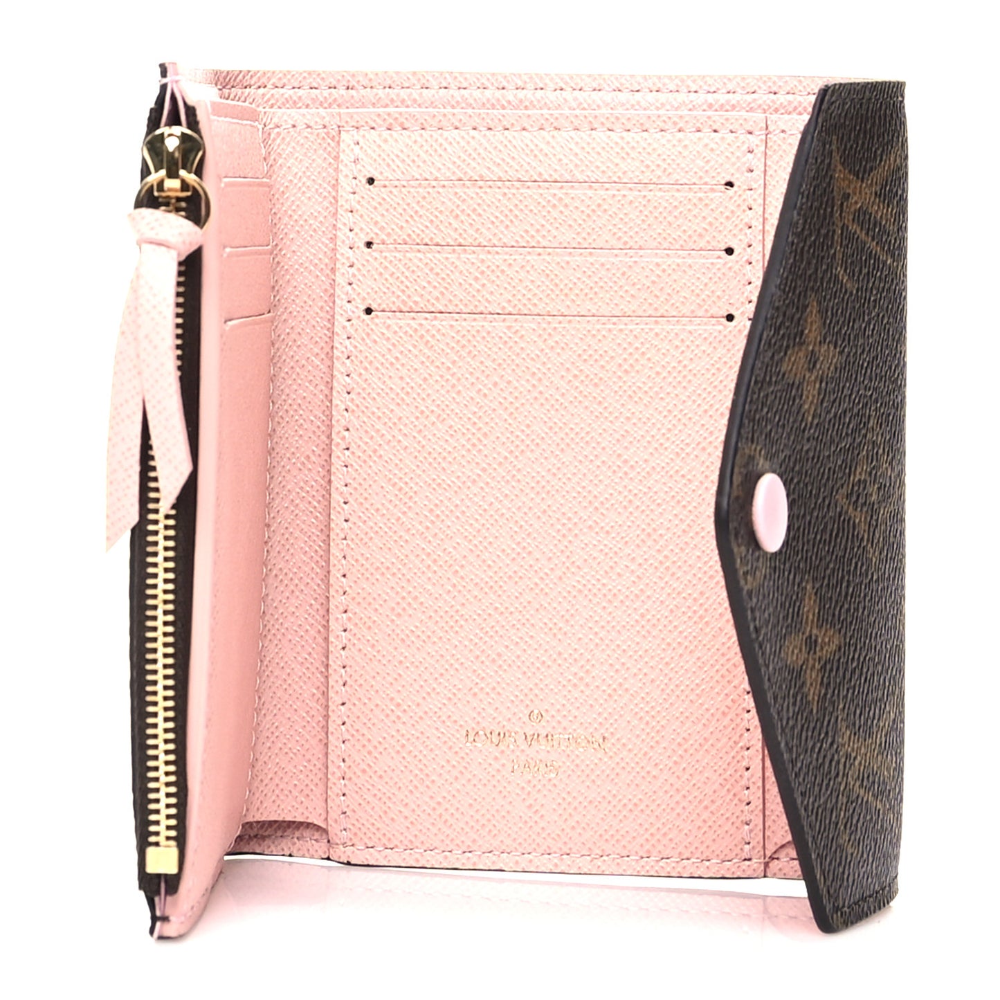 Monogram Victorine Wallet Rose Ballerine