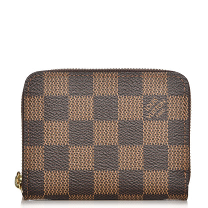 Louis Vuitton Damier Ebene Zippy Coin Purse 1 of 6