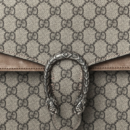 Gucci GG Supreme Monogram Medium Dionysus Shoulder Bag Taupe 5 of 7