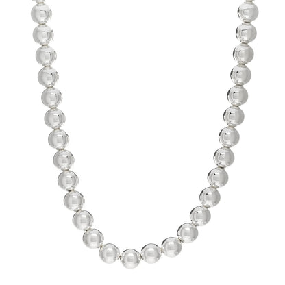 Tiffany Sterling Silver 10mm HardWear Ball Necklace 1 of 4