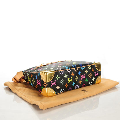 Louis Vuitton Monogram Multicolor Boulogne Black 4 of 8