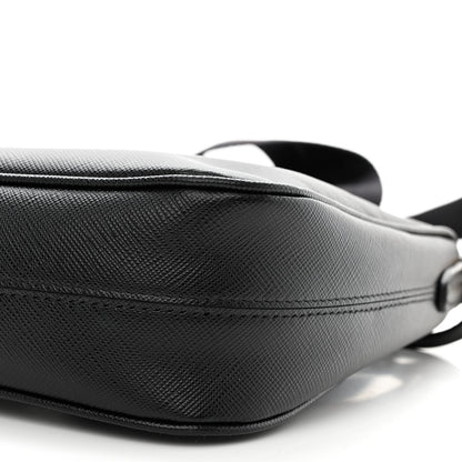 Prada Saffiano Lux Re-Edition 2005 Shoulder Bag Black 12 of 12