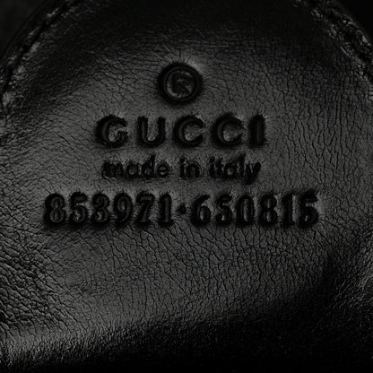 Gucci Soft Glossy Calfskin Large Giglio Tote Black 7 of 10