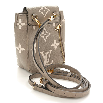Louis Vuitton Empreinte Monogram Giant Tiny Backpack Tourterelle Cream 3 of 10