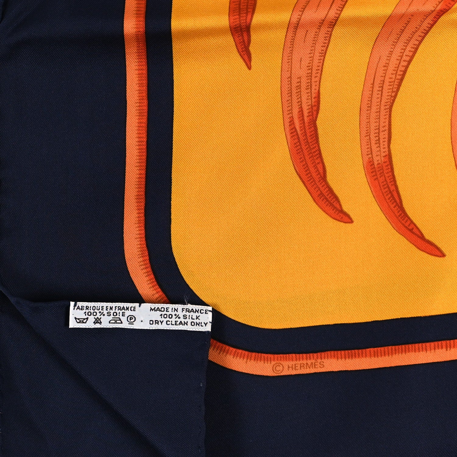 Hermes Silk Tigre Royal Scarf 90 3 of 3