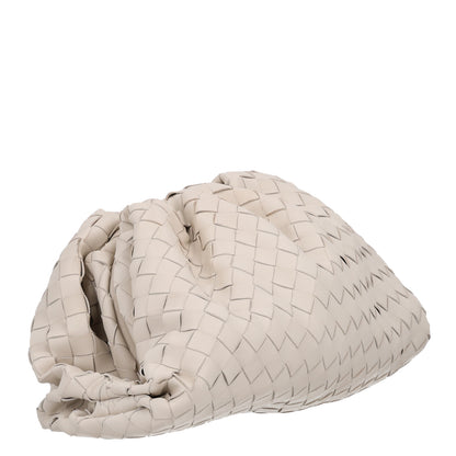 Bottega Veneta Nappa Maxi Intrecciato The Pouch Oversized Clutch Plaster 3 of 10
