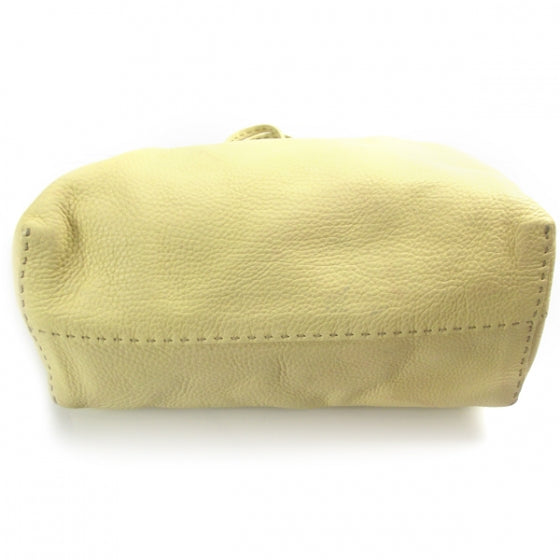 Calfskin Romano Selleria Shopper Tote Buttercream