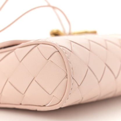 Bottega Veneta Nappa Intrecciato Mini Andiamo Crossbody Bag Lotus 9 of 11