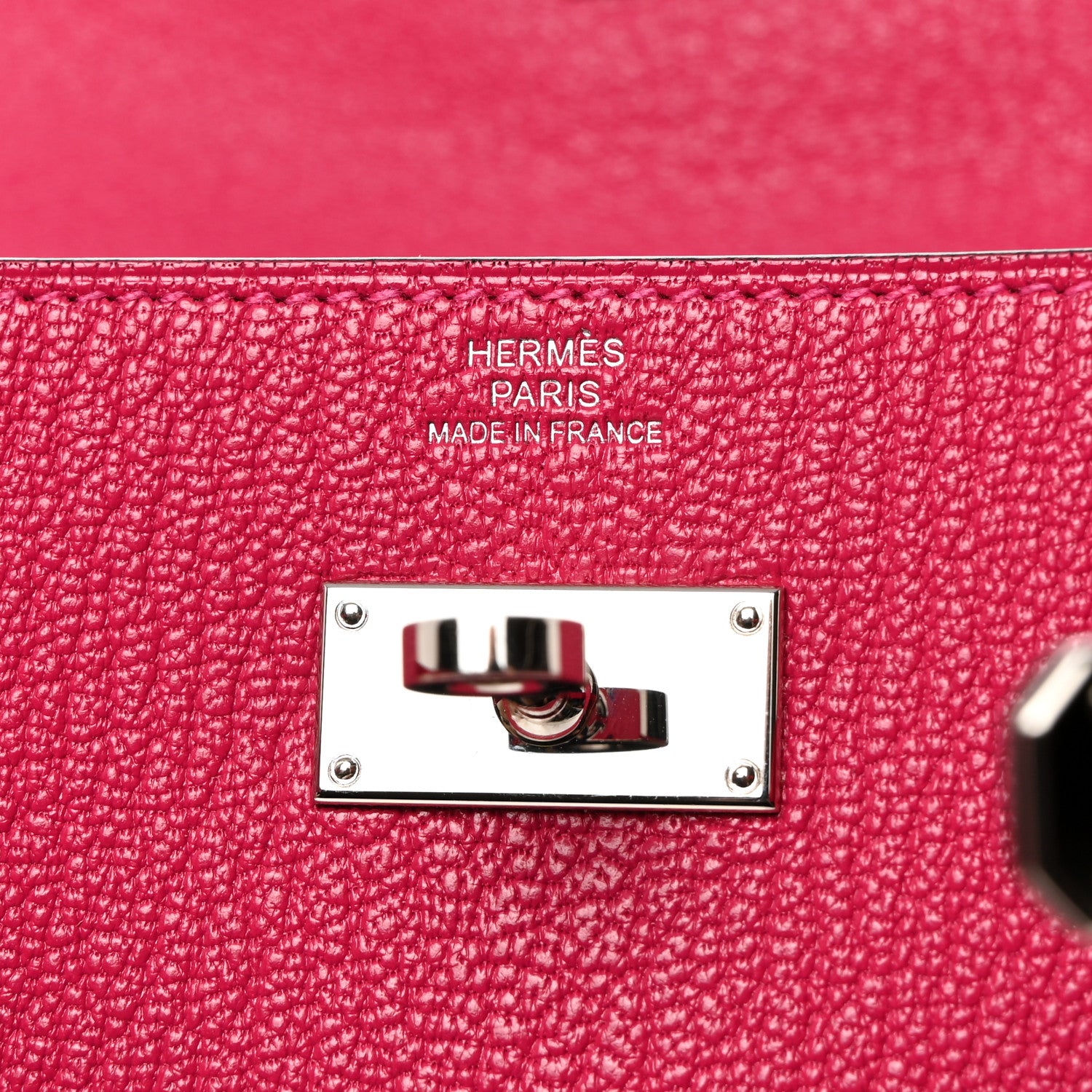 Hermes Chevre Mysore Kelly Wallet To Go Rose Mexico 6 of 7