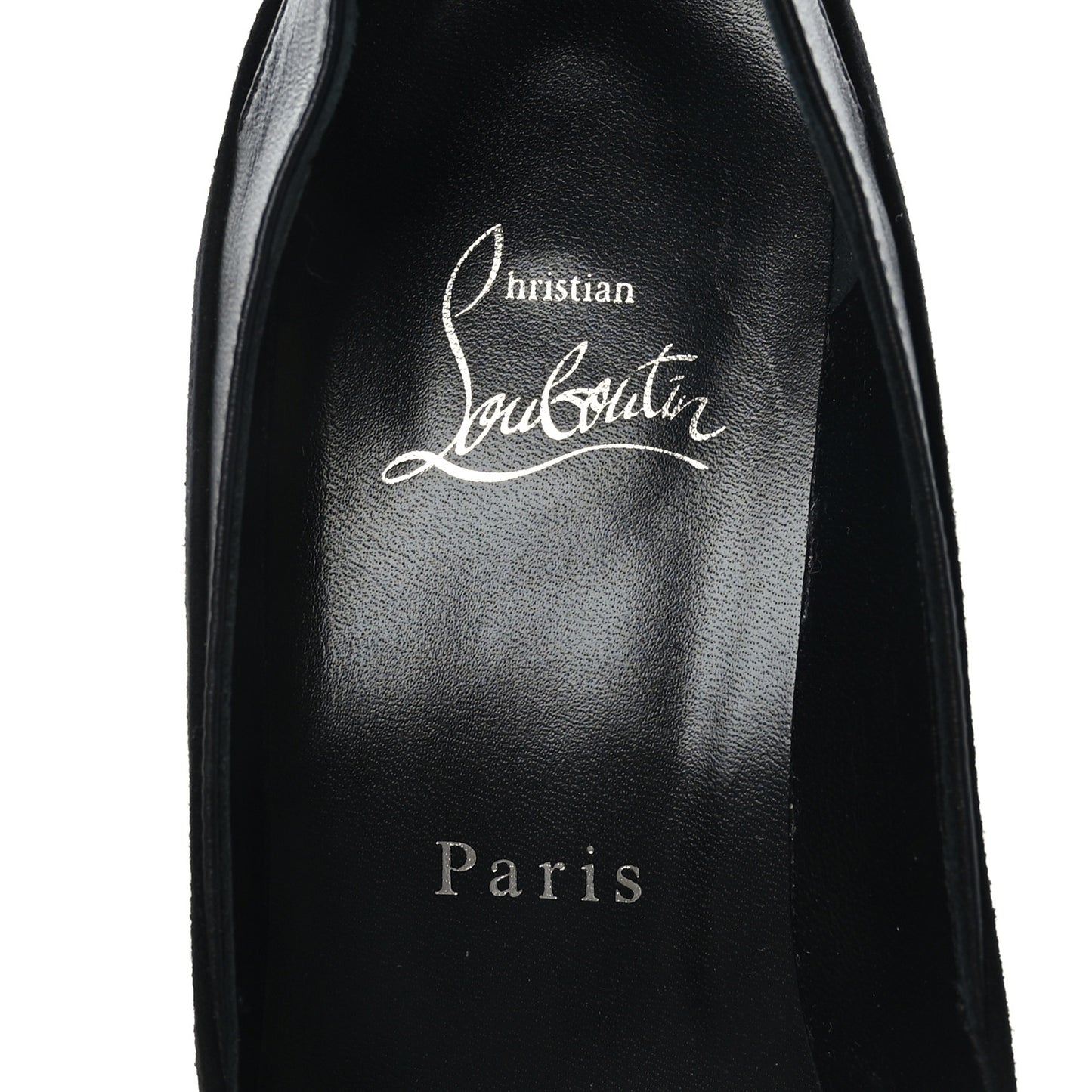Suede Calfskin Miss Duvette 55mm Cap Toe Pumps 37.5 Black