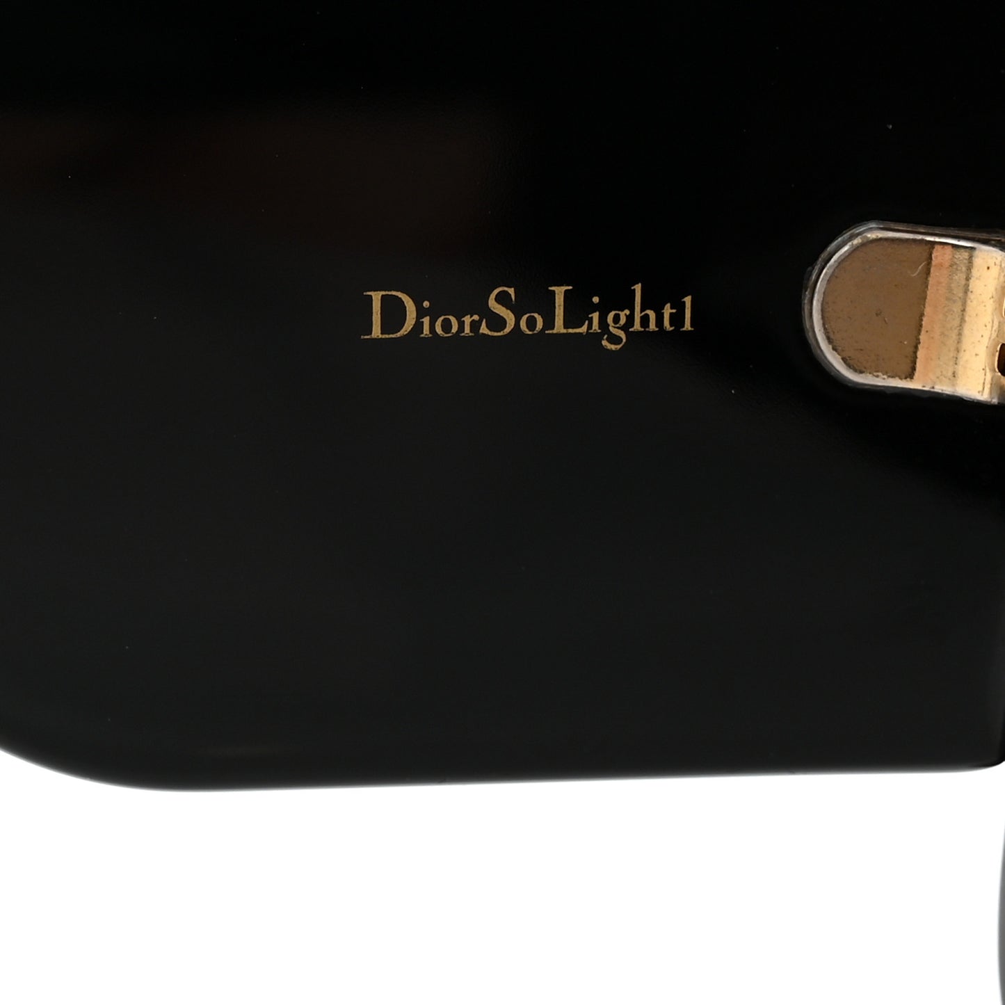 Acetate DiorSo Light 1 Shield Sunglasses Black